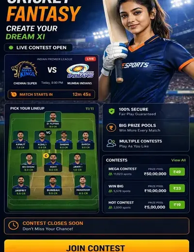 Galiguru (gali guru) fantasy cricket & matchday visual 3